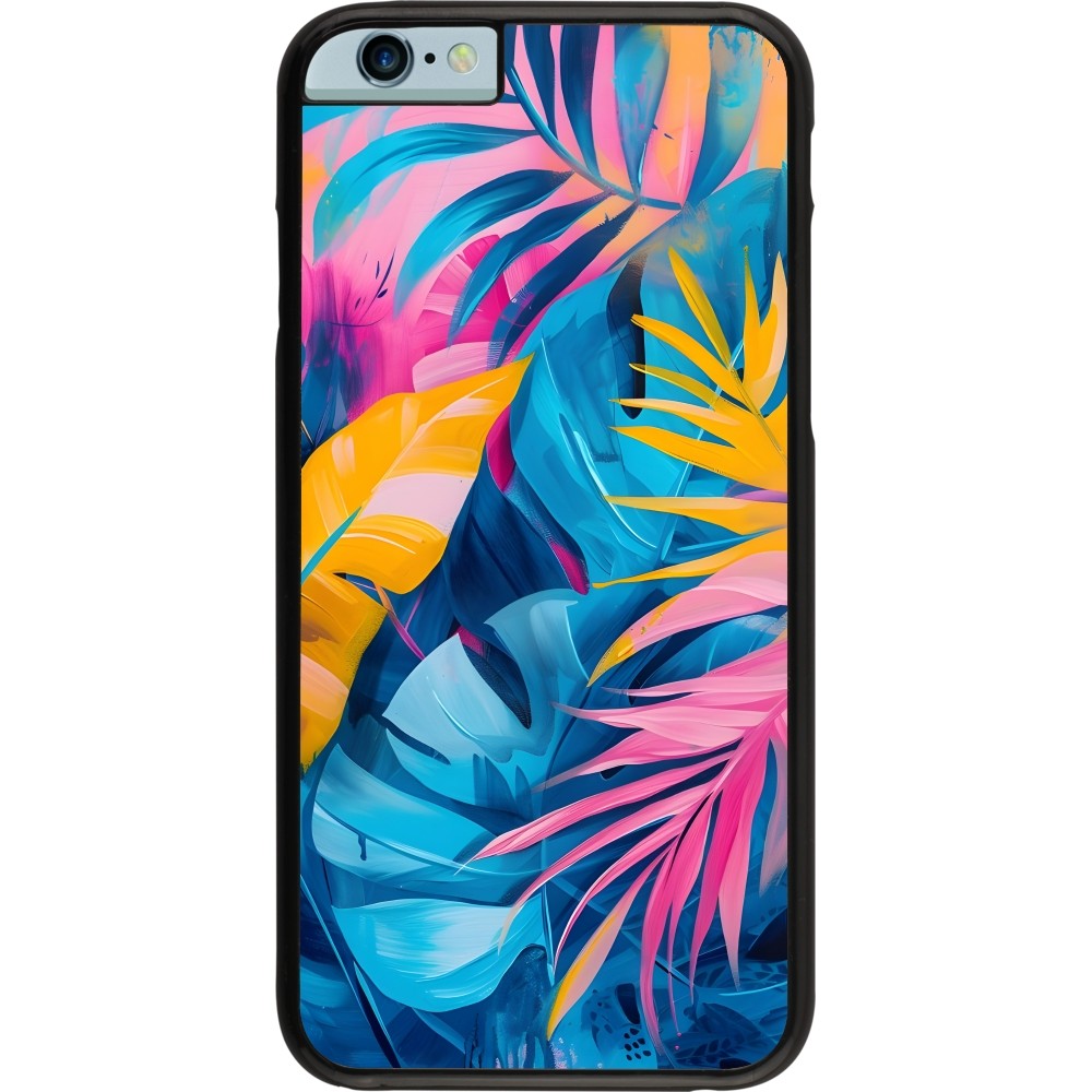 Coque iPhone 6/6s - Palms Blue
