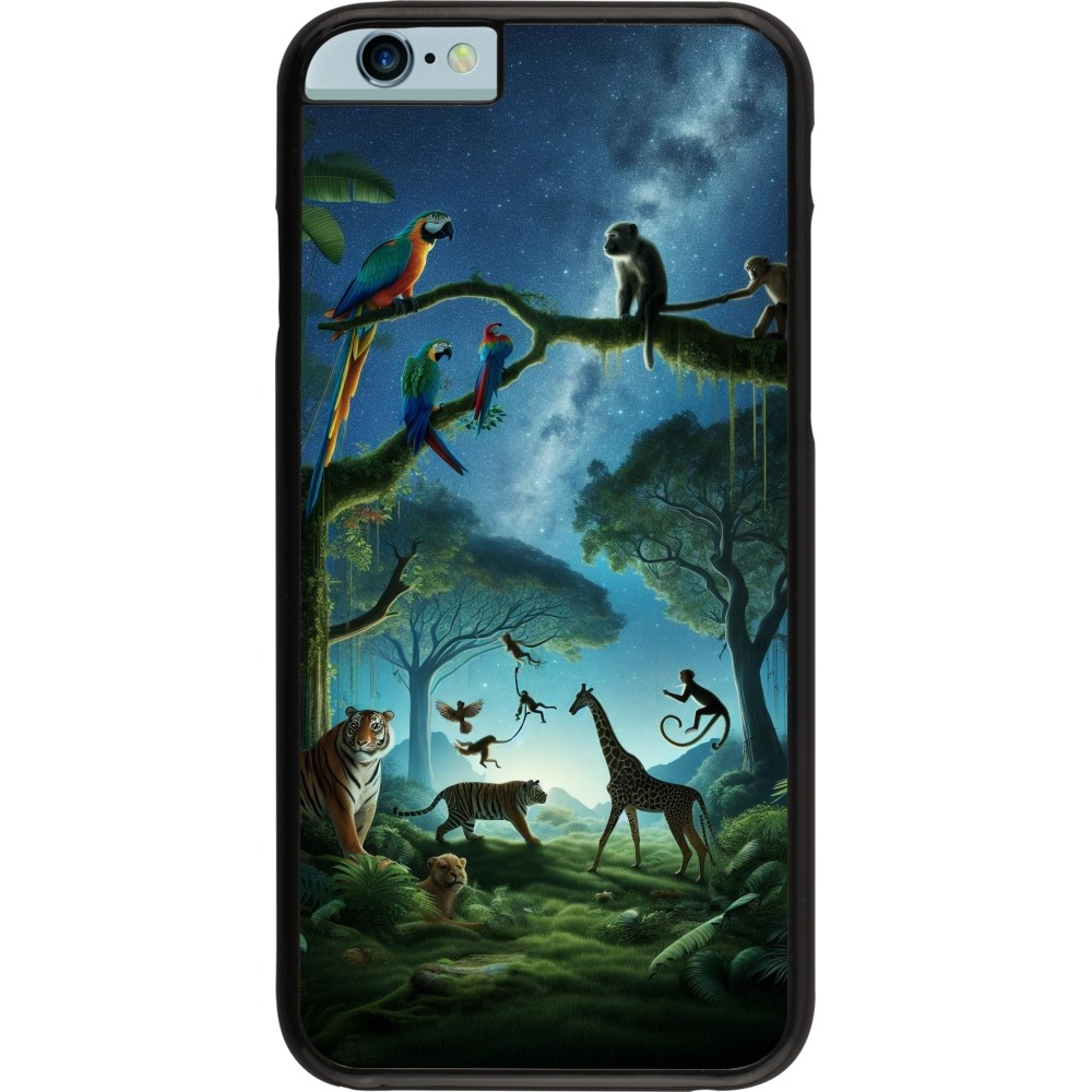 Coque iPhone 6/6s - Paradis des animaux exotiques