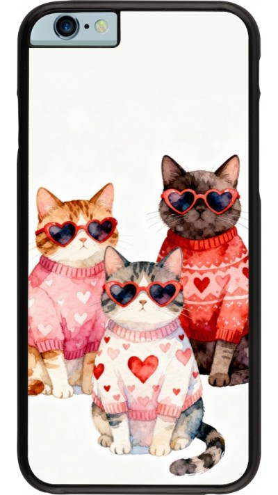 Coque iPhone 6/6s - Saint Valentines Day 26 Cat Love
