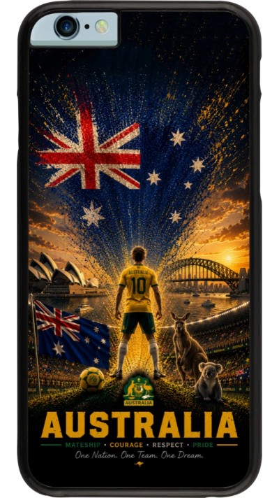 Coque iPhone 6/6s - Football Australie splash 2026