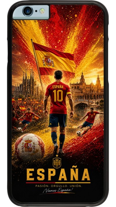 Coque iPhone 6/6s - Football Espagne splash 2026