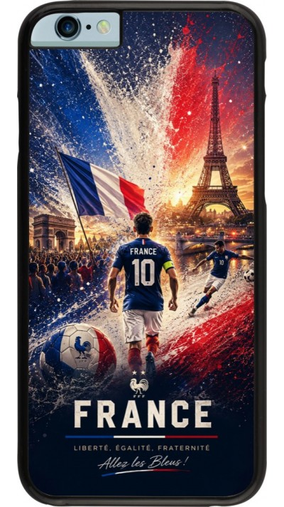 Coque iPhone 6/6s - Football France splash 2026