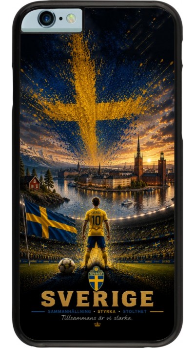 Coque iPhone 6/6s - Football Suède splash 2026