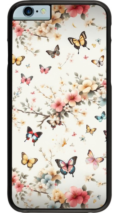 Coque iPhone 6/6s - Spring 25 Papillons Légers