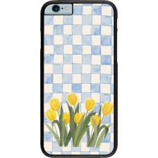 Coque iPhone 6/6s - Blue vichy tulips 2026