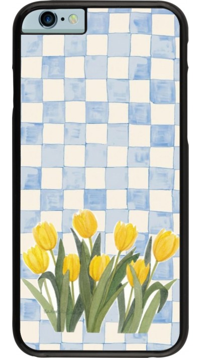 Coque iPhone 6/6s - Blue vichy tulips 2026