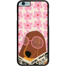 Coque iPhone 6/6s - Dog with newspaper 2026