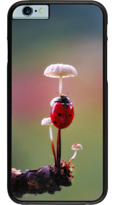 Coque iPhone 6/6s - Ladybird on a mushroom 2026