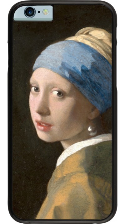Coque iPhone 6/6s - Tableau art - La Jeune fille à la perle - Johannes Vermeer