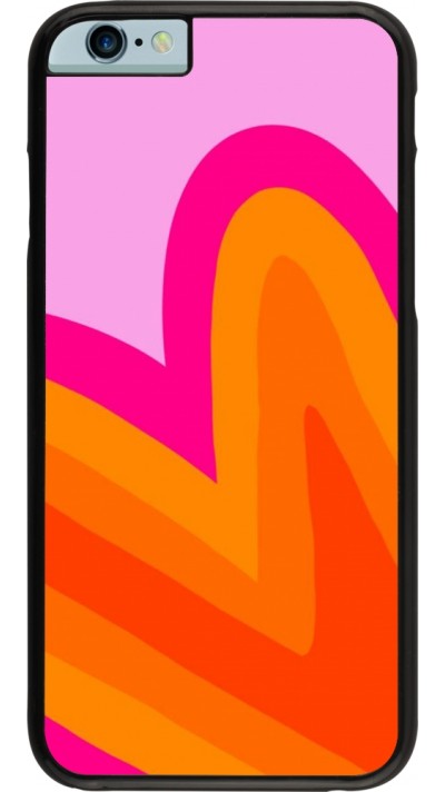 Coque iPhone 6/6s - Valentine 2024 heart gradient