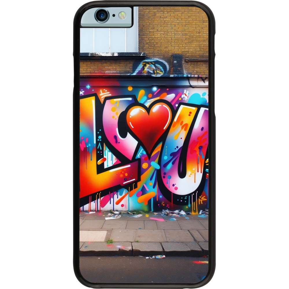 iPhone 6/6s Case Hülle - Valentin 2025 Liebe U Tag