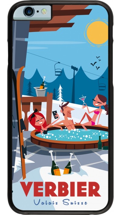 Coque iPhone 6/6s - Verbier Mountain Jacuzzi