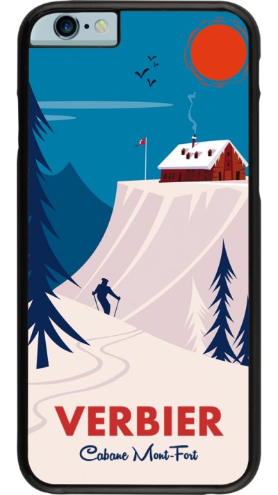 Coque iPhone 6/6s - Verbier Cabane Mont-Fort