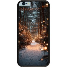 Coque iPhone 6/6s - Winter 25 Winter snowy road