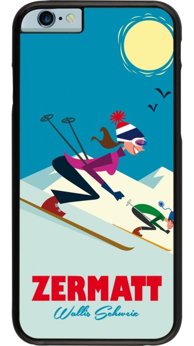 Coque iPhone 6/6s - Zermatt Ski Downhill