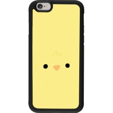 iPhone 6/6s Case Hülle - Silikon schwarz Easter 2026 Little chicken