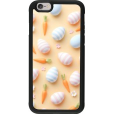 Coque iPhone 6/6s - Silicone rigide noir Easter 2026 Pattern Easter