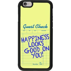 Coque iPhone 6/6s - Silicone rigide noir Guest check 2026