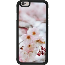 iPhone 6/6s Case Hülle - Silikon schwarz Cherry tree 2026