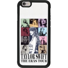 Coque iPhone 6/6s - Silicone rigide noir Taylor Swift The Eras Tour