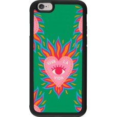 Coque iPhone 6/6s - Silicone rigide noir Viva la vida 2026