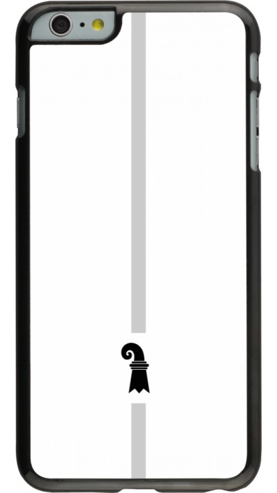iPhone 6 Plus / 6s Plus Case Hülle - Kanton BS weiss