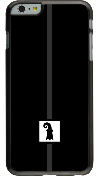 iPhone 6 Plus / 6s Plus Case Hülle - Kanton BS schwarz