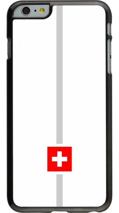 iPhone 6 Plus / 6s Plus Case Hülle - Kanton CH weiss