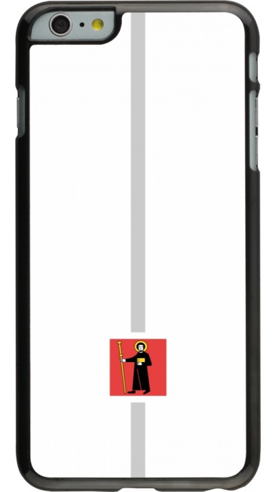 iPhone 6 Plus / 6s Plus Case Hülle - Kanton GL weiss