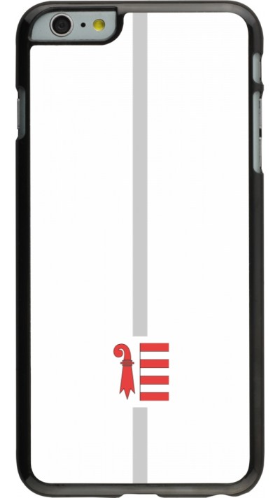 iPhone 6 Plus / 6s Plus Case Hülle - Kanton JU weiss