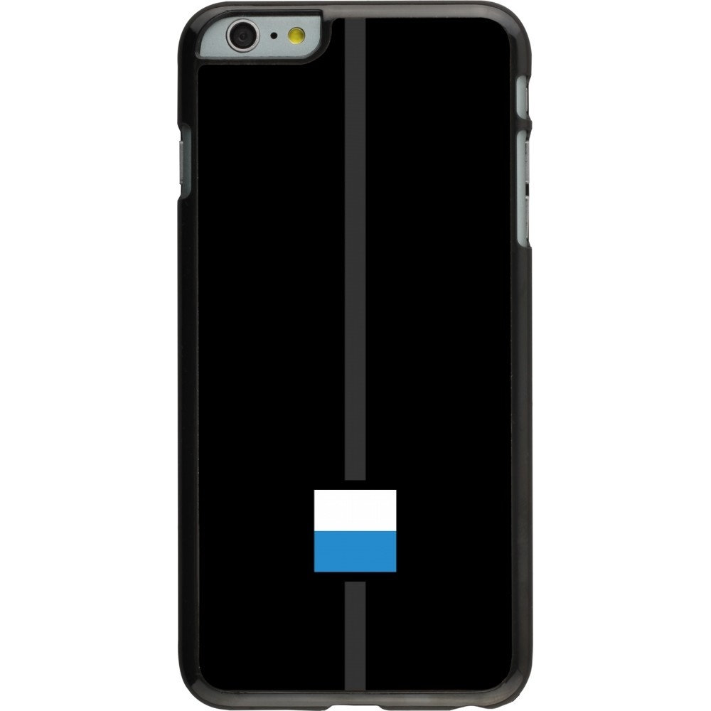 iPhone 6 Plus / 6s Plus Case Hülle - Kanton LU schwarz