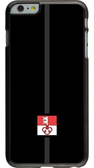iPhone 6 Plus / 6s Plus Case Hülle - Kanton OW schwarz