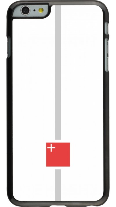 iPhone 6 Plus / 6s Plus Case Hülle - Kanton SZ weiss