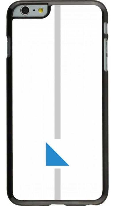 iPhone 6 Plus / 6s Plus Case Hülle - Kanton ZH weiss