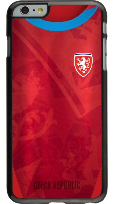 Coque iPhone 6 Plus / 6s Plus - Maillot de football République Tchèque personnalisable