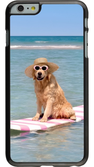 Coque iPhone 6 Plus / 6s Plus - Summer Dog on Paddle