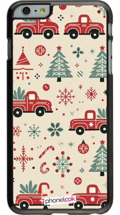 iPhone 6 Plus / 6s Plus Case Hülle - Weihnachten 2024 Lkw Tanne