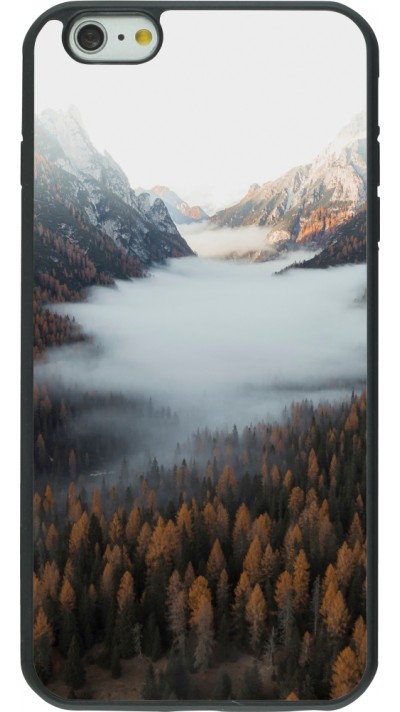 Coque iPhone 6 Plus / 6s Plus - Silicone rigide noir Autumn 22 forest lanscape