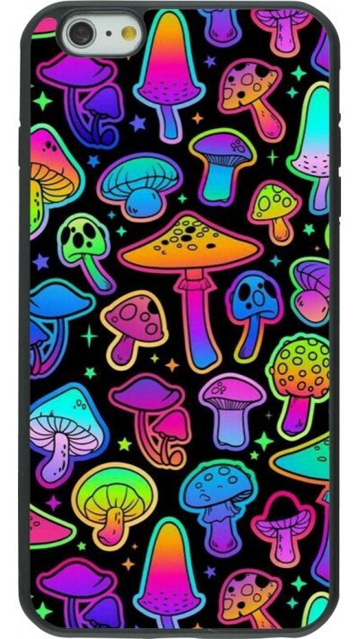 Coque iPhone 6 Plus / 6s Plus - Silicone rigide noir Autumn 2024 magic mushrooms