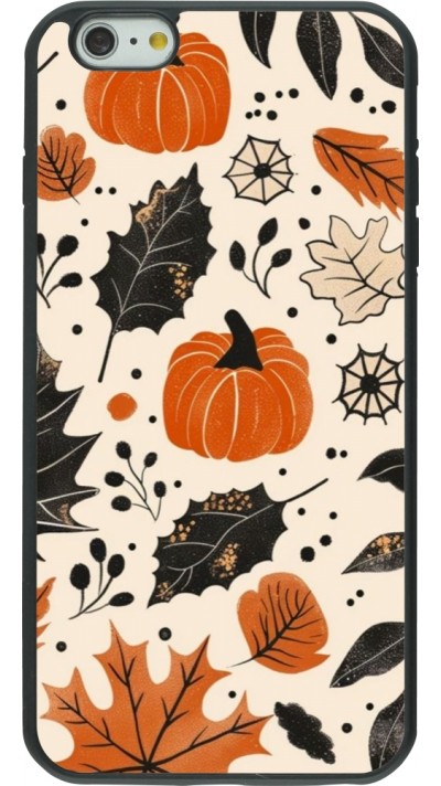 Coque iPhone 6 Plus / 6s Plus - Silicone rigide noir Autumn 2024 nature