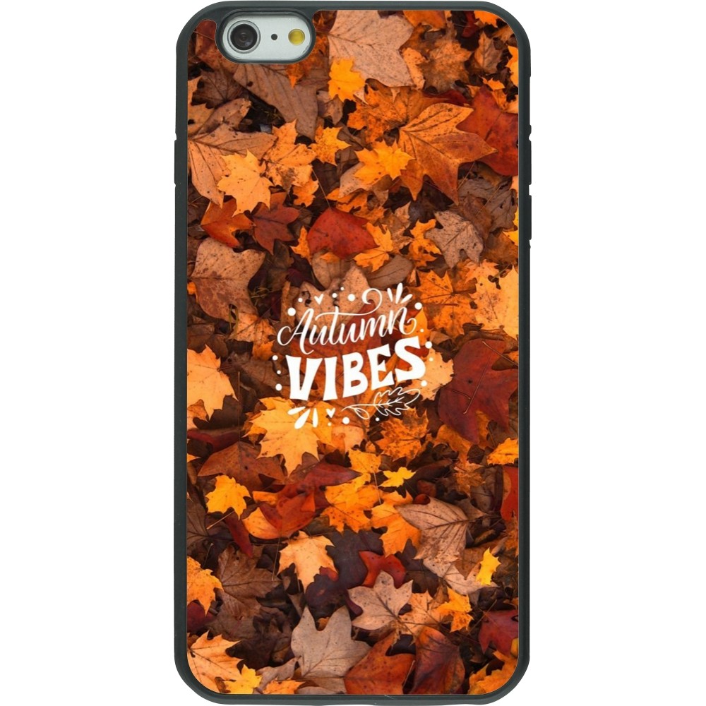Coque iPhone 6 Plus / 6s Plus - Silicone rigide noir Autumn 25 Autumn vibes