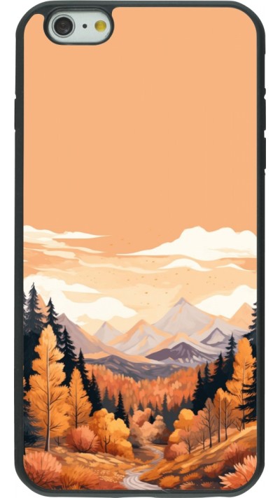 Coque iPhone 6 Plus / 6s Plus - Silicone rigide noir Autumn 25 Mountains