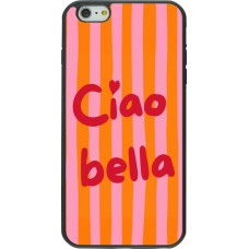 Coque iPhone 6 Plus / 6s Plus - Silicone rigide noir Bye Bella 2026