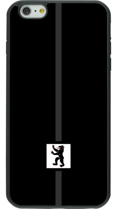 iPhone 6 Plus / 6s Plus Case Hülle - Silikon schwarz Kanton AI schwarz