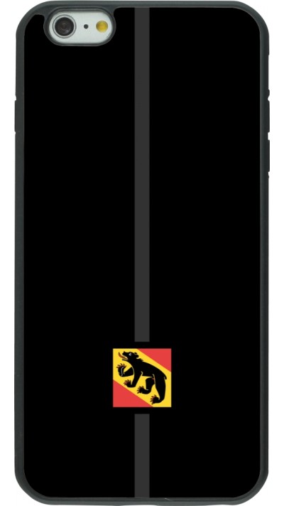 iPhone 6 Plus / 6s Plus Case Hülle - Silikon schwarz Kanton BE schwarz