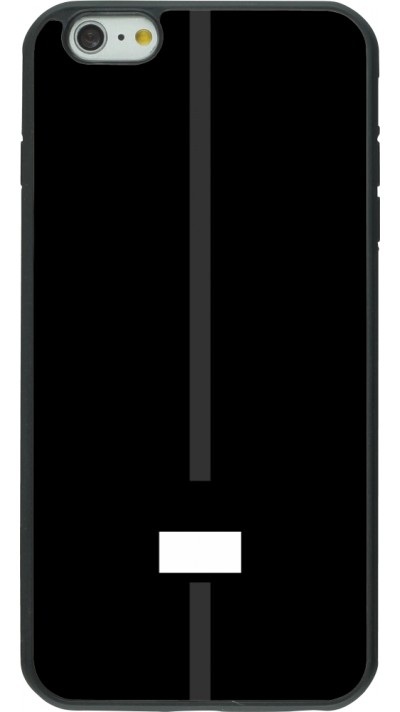 iPhone 6 Plus / 6s Plus Case Hülle - Silikon schwarz Kanton FR schwarz