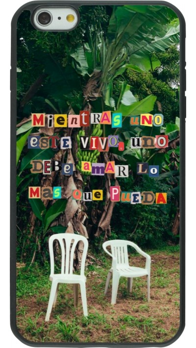 Coque iPhone 6 Plus / 6s Plus - Silicone rigide noir Chairs DTMF