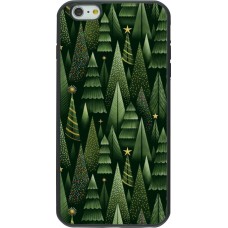 Coque iPhone 6 Plus / 6s Plus - Silicone rigide noir Christmas 25 Pattern Xmas Tree