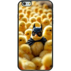 Coque iPhone 6 Plus / 6s Plus - Silicone rigide noir Easter 2026 Chicken Batman