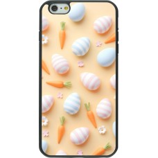 Coque iPhone 6 Plus / 6s Plus - Silicone rigide noir Easter 2026 Pattern Easter